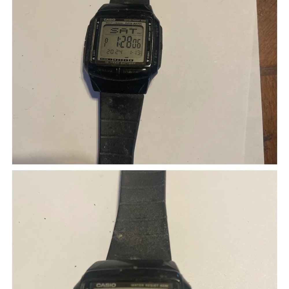 Casio multilingual watch